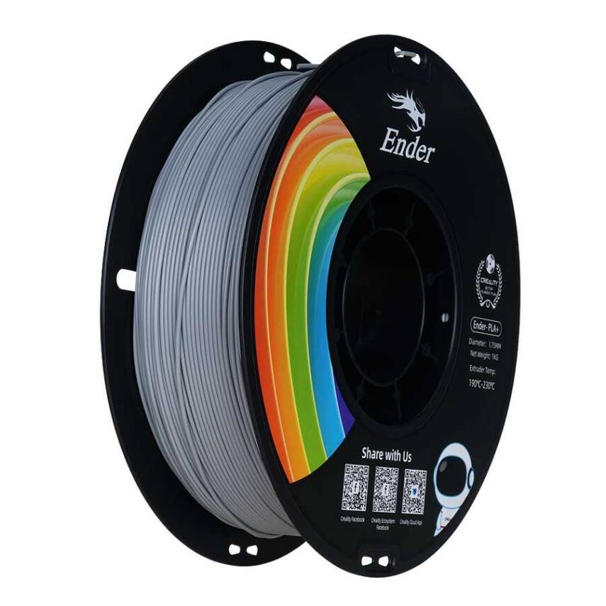 Creality Ender Plus PLA Filament – Gri / 1,75 mm / 1 kg - 1